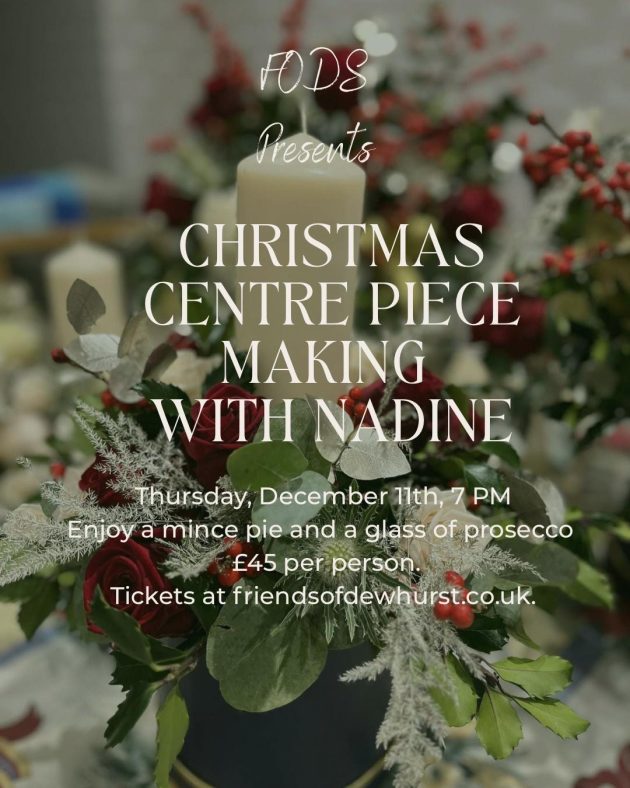 Christmas Centre Pieces Making Class (+18 only)